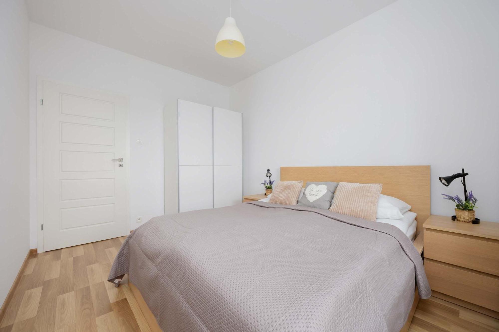 Bright With Parking Near The Pge National Stadium By Renters Warschau
